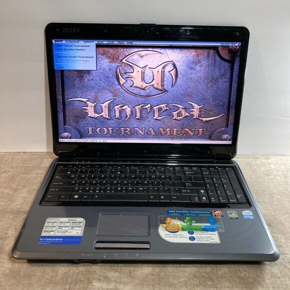 VTG Asus X61S 15.6" – 3GB RAM 60GB SSD Windows XP Pro Retro Gaming Laptop CD/DVD - Picture 13 of 16